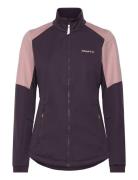 Warm Train Jkt W Sport Women Sport Clothing Sport Outerwear Sport Jackets Sport Training Jackets Purple Craft