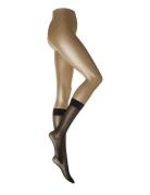 Falke Matt Deluxe 20 Kh Lingerie Socks Knee High Socks Black Falke Women