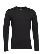 M 200 Oasis Ls Crewe Sport Base Layer Tops Black Icebreaker