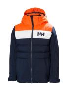 Jr Cycl Jacket Outerwear Snow-ski Clothing Snow-ski Jacket Multi/patterned Helly Hansen