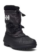 Jk Varanger Insulated Sport Winter Boots Winterboots Pull On Black Helly Hansen