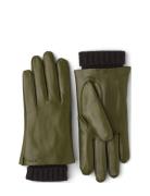 Megan Accessories Gloves Finger Gloves Green Hestra