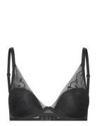 Thelma Plunge T-Shirt Bra Lingerie Bras & Tops T-shirt Bras Black Passionata