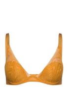 Thelma Plunge T-Shirt Bra Lingerie Bras & Tops T-shirt Bras Yellow Passionata