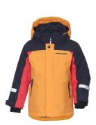 Neptun Kids Jkt Sport Snow-ski Clothing Snow-ski Jacket Yellow Didriksons