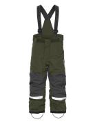 Idre Kids Pants 6 Sport Snow-ski Clothing Snow-ski Pants Khaki Green Didriksons