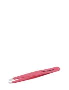 Slant Tweezer Geranium Beauty Women Makeup Face Makeup Tools Coral Tweezerman