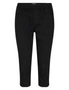 Sc-Nadira Bottoms Trousers Capri Trousers Black Soyaconcept