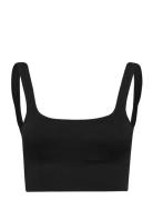 Black Luxe Seamless Bra Sport Bras & Tops Sports Bras - All Black Aim´n