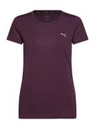 Performance Tee W Sport Women Sport Clothing Sports Tops & T-shirts Sport T-Skjorte Purple PUMA