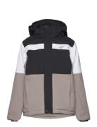 Vail Jkt Jr Sport Snow-ski Clothing Snow-ski Jacket Multi/patterned Five Seasons