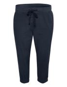 Kcnana Capri Pants Bottoms Trousers Capri Trousers Black Kaffe Curve