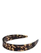 Acetate Hair Band Dark Tortoise Accessories Hair Accessories Hair Band Multi/patterned By Barb