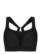 High Support Sportsbra C-Cup Sport Women Sport Clothing Sport Bras - All Black Röhnisch