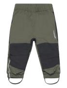 Narvi Kids Pant 2 Sport Outdoor Pants Khaki Green Didriksons