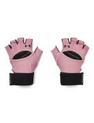 W's Weightlifting Gloves Sport Gloves Finger Gloves Pink Under Armour