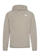 M 100 Glacier Hoodie Sport Sport Clothing Sport Sweatshirts & Hoodies Sport Hoodies Beige The North Face