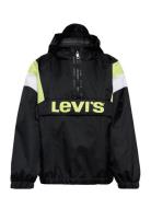 Levi's Colorblocked Anorak Outerwear Jackets & Coats Anoraks Black Levi's