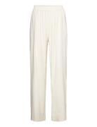 Julia Trousers 14635 Designers Trousers Wide Leg Cream Samsøe Samsøe