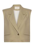 Inka Vest Blazers Sleeveless Blazers Beige Notes Du Nord