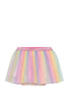 Skirt Mesh Rainbow Dresses & Skirts Skirts Tulle Skirts Multi/patterned Lindex