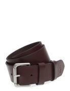 Leather Roller-Buckle Belt Designers Belts Classic Belts Brown Polo Ralph Lauren