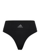 Thong Sport Panties Thong Black Adidas Underwear