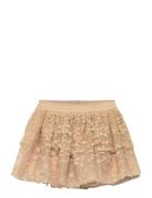 Nbfroa Tulle Skirt Lil Dresses & Skirts Skirts Tulle Skirts Beige Lil'Atelier