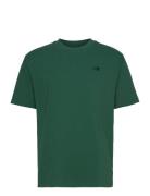 Athletics Cotton T-Shirt Sport Men Men Sports Clothes Sport Tops Sport T-Skjorte Green New Balance