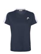 Tie-Break T-Shirt Women Sport Women Sport Clothing Sports Tops & T-shirts Sport T-Skjorte Navy Head