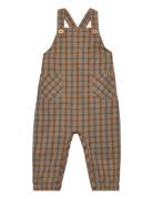 Nbmteo Loose Overall Lil Bottoms Dungarees Brown Lil'Atelier