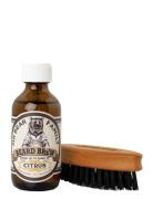 Kit - Brew & Brush Citrus Beauty Men Beard & Mustache Beard Oil Nude Mr Bear Family