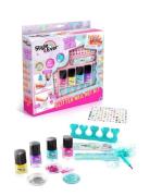 Style 4 Ever Glitter Nail Art Kit Toys Costumes & Accessories Makeup Multi/patterned Style 4 Ever