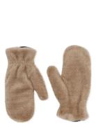 Adax Mitten Paige Accessories Gloves Thumb Gloves Brown Adax