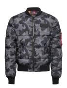 Ma-1 Puffer Bomber Camo Designers Jackets Bomber Jackets Grey Alpha Industries