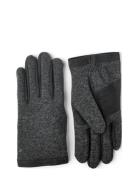 Ethan Beige Accessories Gloves Finger Gloves Grey Hestra