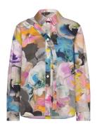 Sgmartina, 2002 Heavy Poplin Designers Shirts Long-sleeved Multi/patterned STINE GOYA