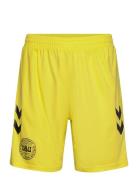 Dbu 24 Gk Shorts Bottoms Shorts Sport Shorts Yellow Hummel