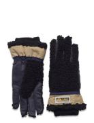 Teddy 5Finger-Navy Accessories Gloves Finger Gloves Black Elmer By Swany