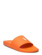 Signature Pony Slide Shoes Summer Shoes Sandals Pool Sliders Orange Polo Ralph Lauren