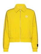 T7 Play.paris. Track Jacket Wv Sport Women Sport Clothing Sport Sweatshirts & Hoodies Sport Sweatshirts Yellow PUMA