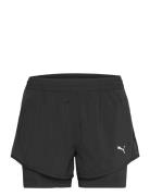 Run Favorite Velocity 2In1 3" Short W Sport Women Sport Clothing Sport Shorts Sport Training Shorts Black PUMA