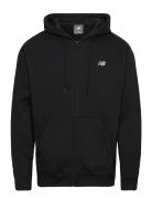 Sport Essentials Logo Fleece Full Zip Sport Sport Clothing Sport Sweatshirts & Hoodies Sport Hoodies Black New Balance