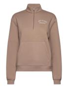 Graphic Quarter Zip Sport Sport Clothing Sport Sweatshirts & Hoodies Sport Sweatshirts Brown New Balance