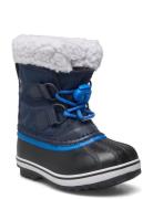 Childrens Yoot Pac Nylon Wp Sport Winter Boots Winter Boots W. Laces Blue Sorel