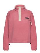 Helvetia Ii Cropped Half Snap Fleece Sport Women Sport Clothing Sport Fleeces & Midlayers Pink Columbia Sportswear