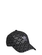 Trefoil Monogram Cap Sport Sport Accessories Sport Caps Black Adidas Originals