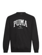 Puma Squad Crew Fl Sport Men Sport Clothing Sport Sweatshirts & Hoodies Sport Sweatshirts Black PUMA