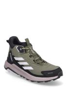 Terrex Anylander Mid R.rdy W Sport Women Sport Shoes Sport Outdoor-hiking Shoes Khaki Green Adidas Terrex