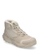 Terrex Winter Boot Mid Leather Sport Men Sport Shoes Sport Outdoor-hiking Shoes Beige Adidas Terrex